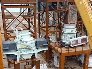 日产1500吨明矾石沙机设备